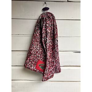 Minnesota Wild infinity scarf.  Red, black and white